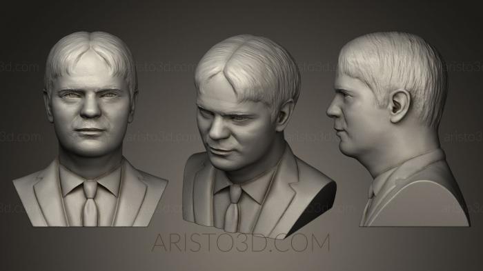 Busts and bas-reliefs of famous people (BUSTC_0162) 3D model for CNC machine